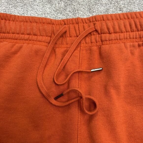 Maison Article Shoe Palace Jogger Sweatpants Men Medium Rust Orange Fleece 32x26 - Picture 3 of 16